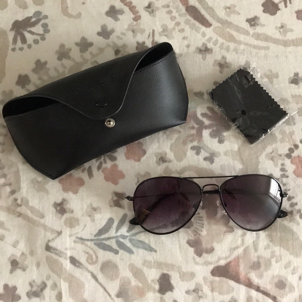 diff aviator sunglasses